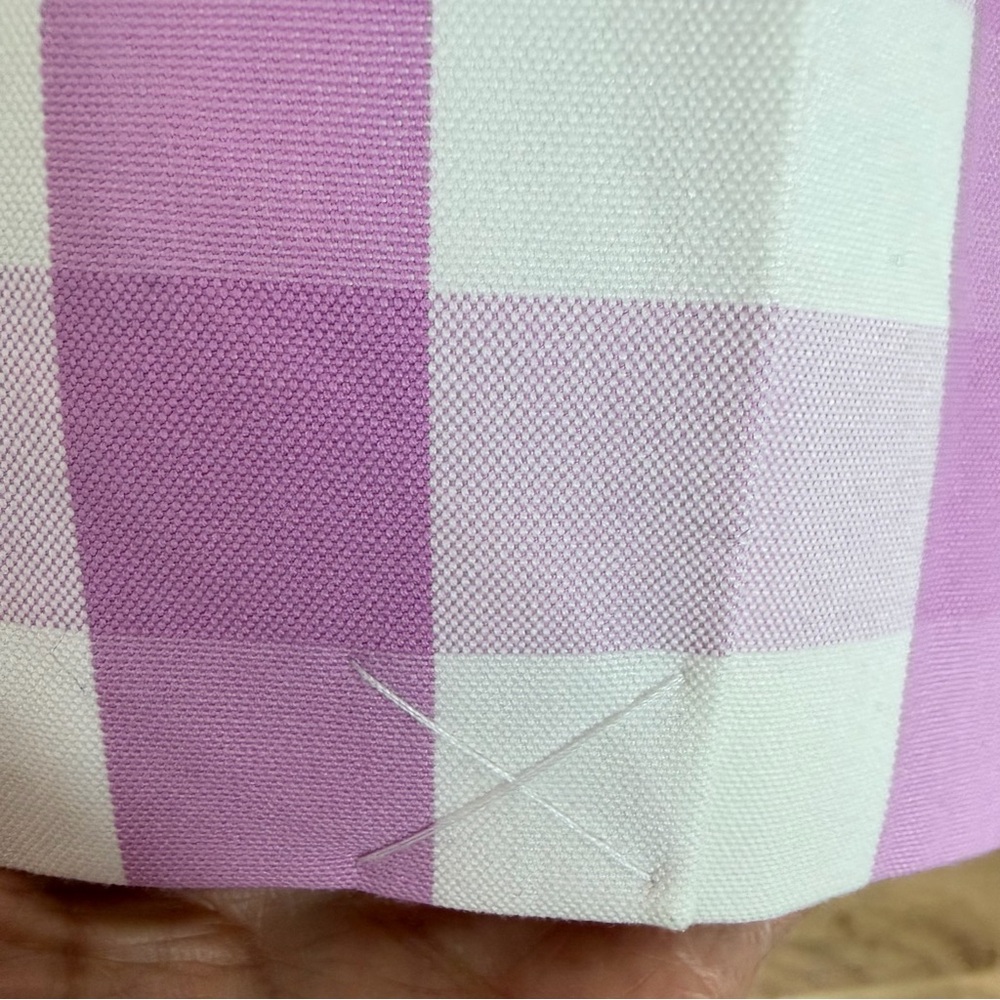 J. Crew Pink Gingham Trench Coat -Size 12-Belted NWT - Picture 7 of 16